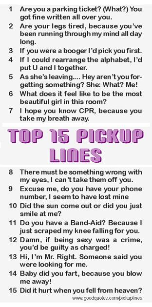 PICK UP LINES - sweet quotes cute funny inspiring quote ...