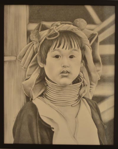 an untitled drawing by rita marquez alma peralta imigrante oil art 
