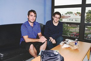 The men behind Magnetic Management (L to R), James Impellizeri and Michael Arbitblit.  (Photo by Dakota Santiago) 